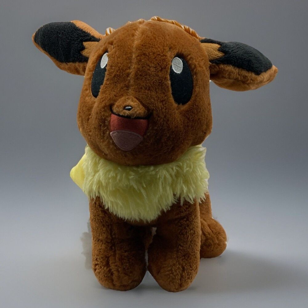 BAB Build A Bear Pokemon Eevee Plush Stuffed Animal 16"2021